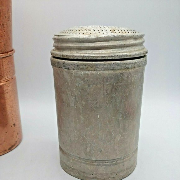 Vintage European Mid Century Copper Flip Expresso Coffee Maker Pot - Picture 4 of 8